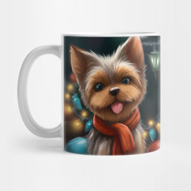 Cute Yorkshire Terrier Drawing by Play Zoo